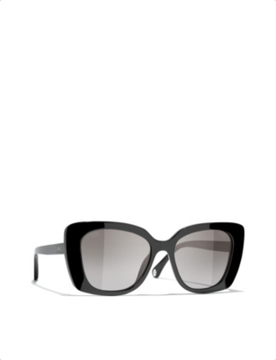 CHANEL: Rectangle Sunglasses