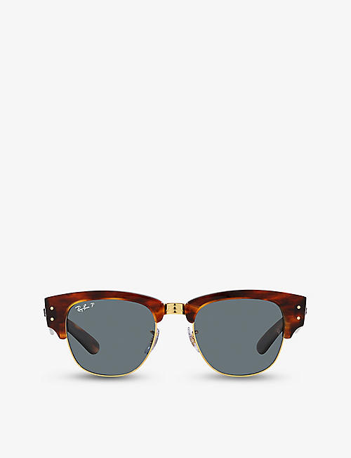 RAY-BAN: Mega Clubmaster square-frame acetate sunglasses