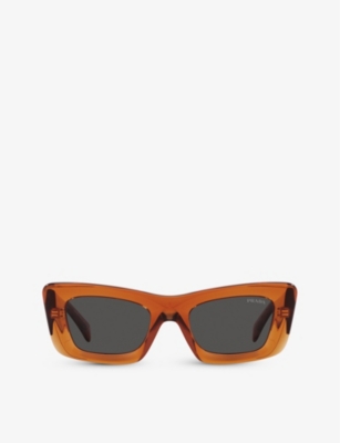 PRADA: PR 13ZS acetate sunglasses