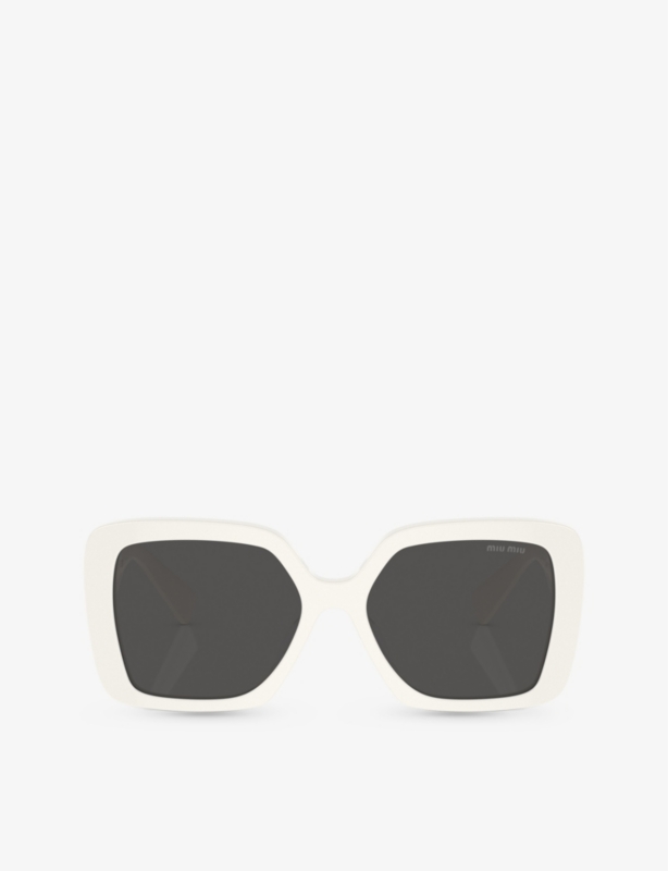 MU 10YS square-frame acetate sunglasses