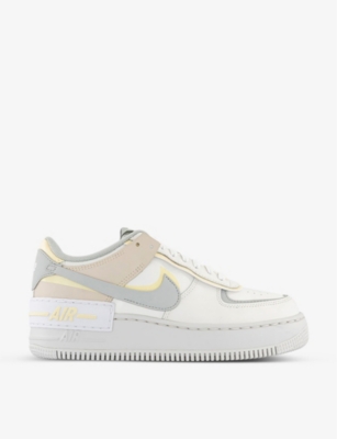 Nike Air Force 1 Shadow Sail/Light Silver/Citron Tint Women's Shoes, Size: 9.5