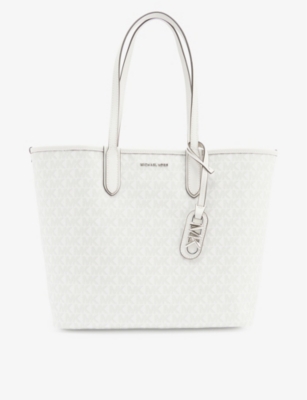 Michael Kors Eliza White Shopping Bag