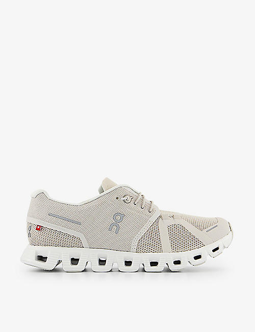 ON-RUNNING: Cloud 5 mesh low-top trainers