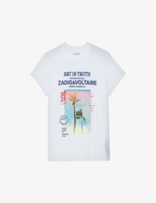 Zadig & Voltaire Zoe T-shirt In White
