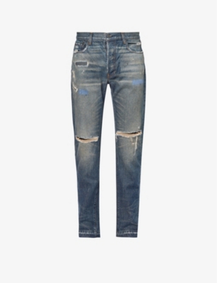 Men's Distressed Jeans