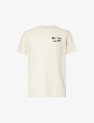 GALLERY DEPT. Analog Tapered Logo-print Coated Cotton-jersey