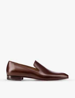 CHRISTIAN LOUBOUTIN Dandelion leather loafers Selfridges