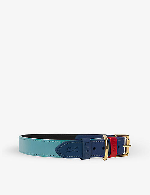 LISH: Claredale medium leather dog collar