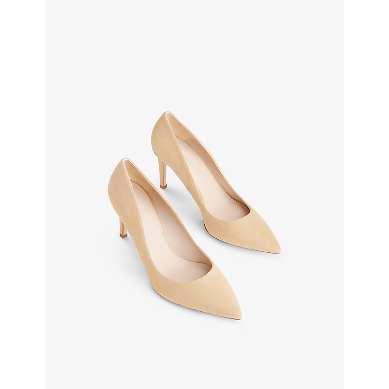 Shop Whistles Women's Tan Corie Pointed-toe Suede Courts