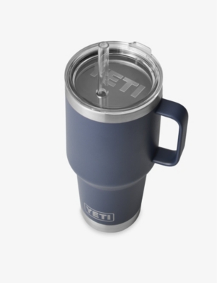 Yeti Rambler 35oz Stainless-steel Straw Mug 994ml Navy In Navy