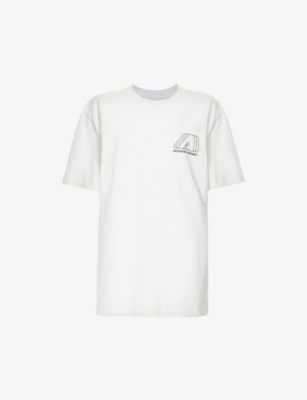 ADANOLA: A logo-print relaxed-fit cotton-jersey T-shirt