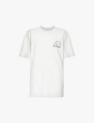 ADANOLA - A logo-print relaxed-fit cotton-jersey T-shirt | Selfridges.com