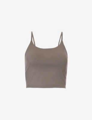 ADANOLA - Ultimate Tank scoop-neck stretch-woven bra | Selfridges.com