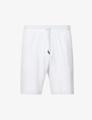 FRESCOBOL CARIOCA: Augusto terry-textured cotton-blend shorts