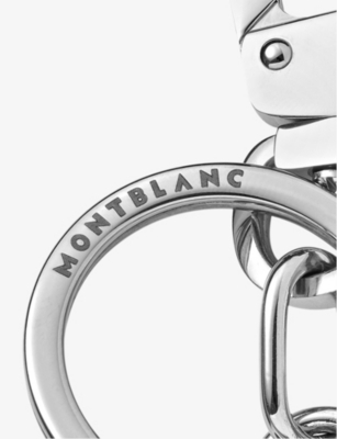 MONTBLANC: Meisterstuck spinning steel key fob