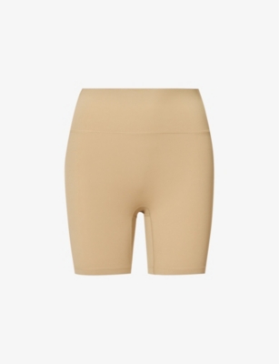 Adanola Ultimate Cropped High-rise Stretch-woven In Deep Sand