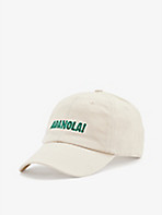 ADANOLA: Report Sports logo-embroidered cotton-twill cap