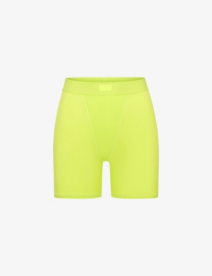 Skims Boyfriend Boxer In Yellow Highlighter