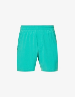 Lululemon Pace Breaker Linerless Shorts 7" In Maldives Green