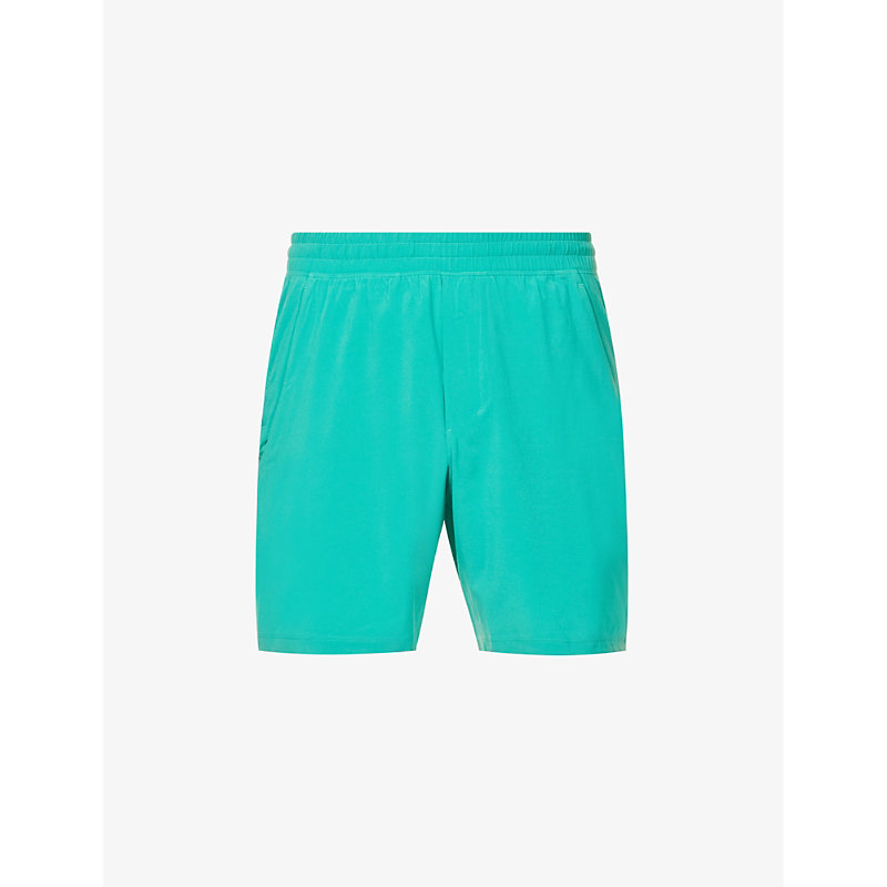 Lululemon Pace Breaker Linerless Shorts 7" In Maldives Green