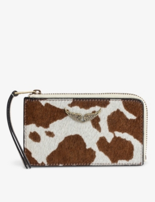 Zadig&Voltaire Mini ZV snakeskin-effect wallet