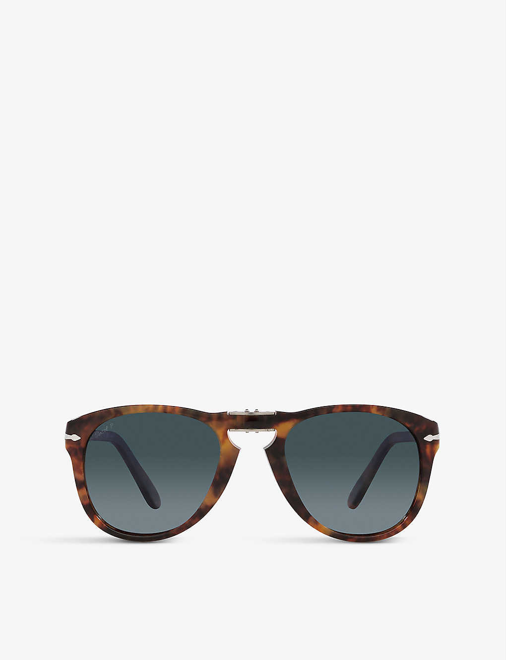 Persol Mens Brown Po0714sm Steve Mcqueen Pilot-shape Crystal-glass And Acetate Sunglasses