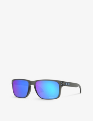 Oakley Womens Grey Oo9102 Holbrook Tinted-lens Acetate Sunglasses In Grey