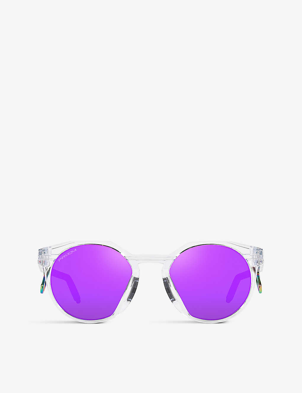 Oakley Women's White Oo9279 Hstn Metal Round-frame O Matter™ Sunglasses