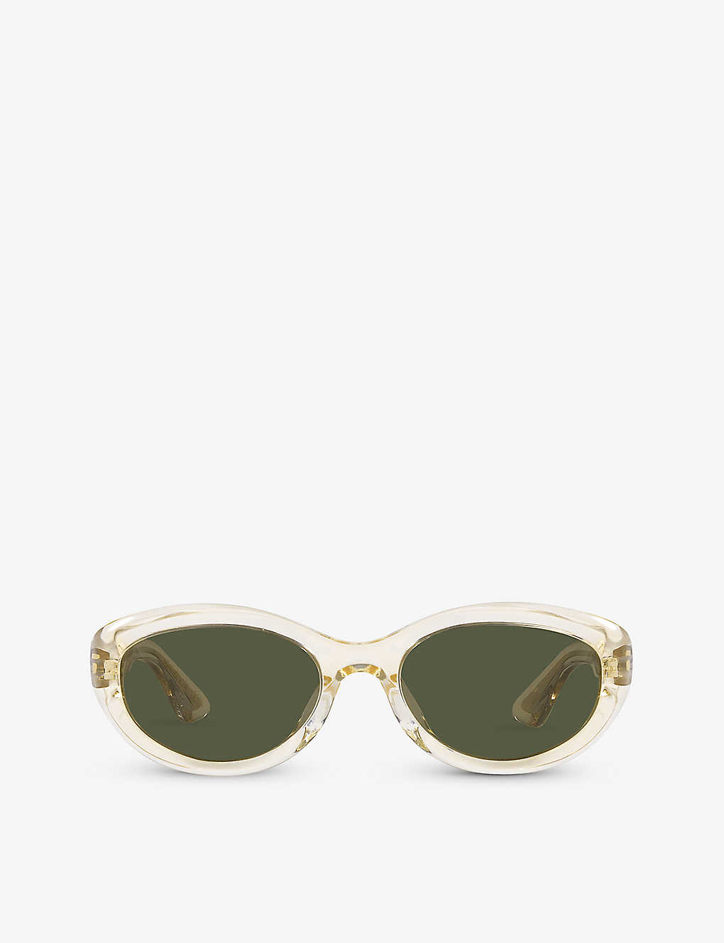 Oliver Peoples Womens Yellow Ov5513su Round-frame Acetate Sunglasses
