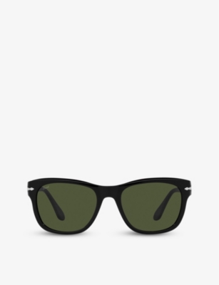 PERSOL: PO3313S square-frame acetate sunglasses