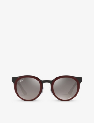 RAY-BAN: RB3710 Bonnie round-frame metal sunglasses