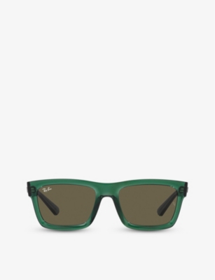 RAY-BAN: RB4396 Warren transparent-acetate sunglasses