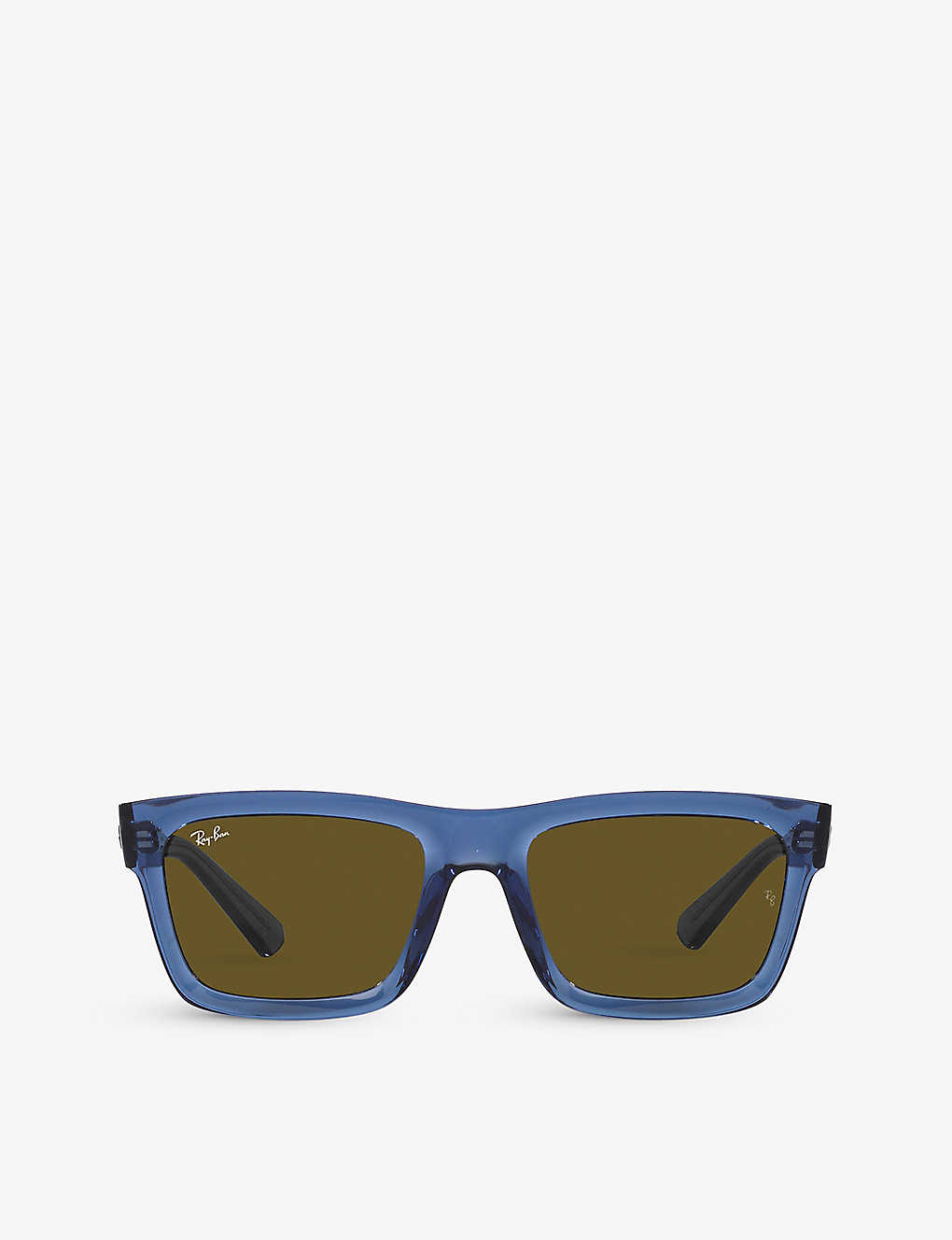 Ray Ban Ray-ban Womens Blue Rb4396 Warren Rectangle-frame Acetate Sunglasses
