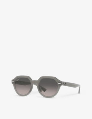 RAY-BAN: RB4399 Solar Gina square-frame acetate sunglasses