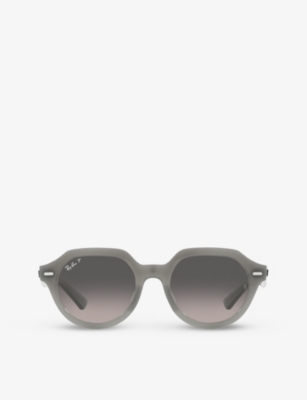 RAY-BAN: RB4399 Solar Gina square-frame acetate sunglasses