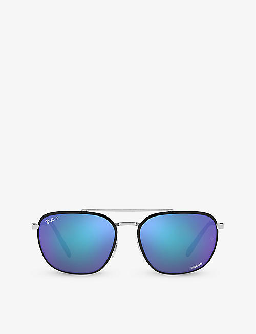 RAY-BAN: RB3708 Chromance metal sunglasses