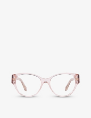 BVLGARI: BV4217 panthos-frame acetate optical glasses