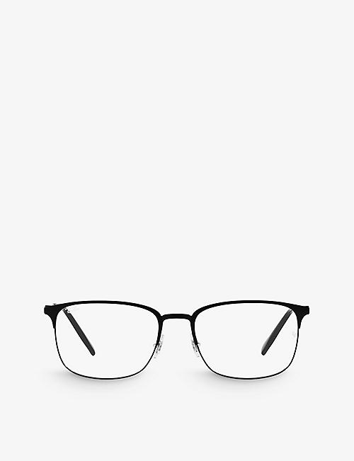 RAY-BAN：RX6494 枕形镜架金属光学眼镜