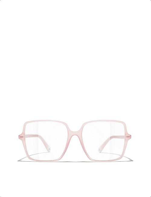 CHANEL: CH3448 square-frame acetate optical glasses
