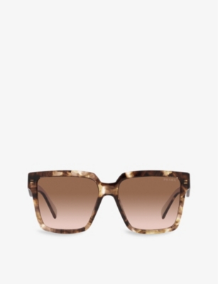 Prada Woman Sunglasses Pr 24zs In Brown