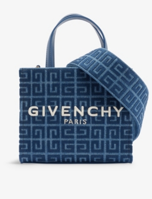 GIVENCHY - G Tote mini denim tote bag | Selfridges.com