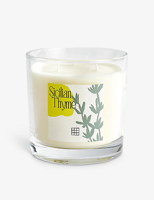 SOHO HOME: Bassett Sicilian Thyme limited-edition scented candle 650g
