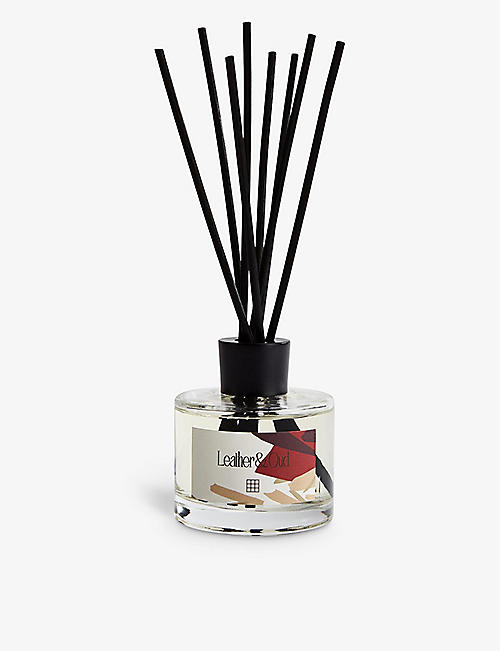 SOHO HOME: Bassett Leather Oud  limited-edition diffuser set 150ml