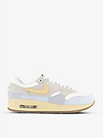 NIKE: Air Max 1 87 leather and textile low-top trainers