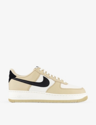 NIKE Air Force 1 '07 embellished leather sneakers