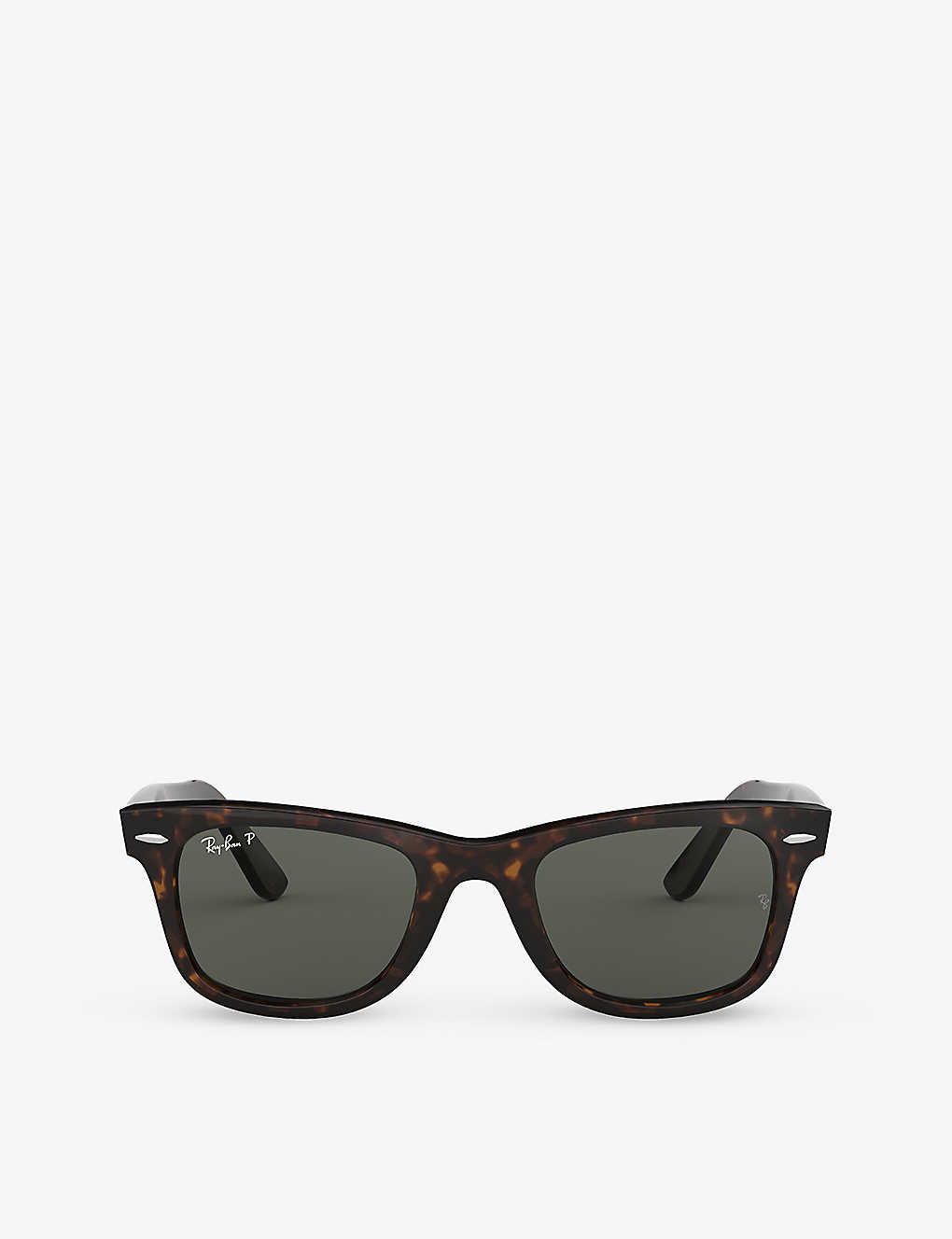 Shop Ray Ban Ray-ban Women's Brown Rb2140 Wayfarer Square-frame Acetate Sunglasses
