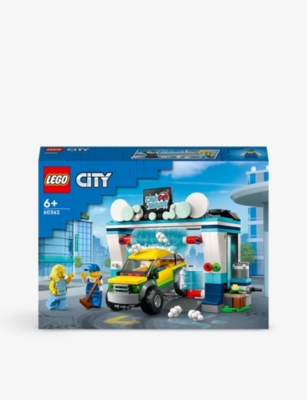 Car wash store lego set