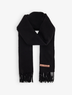ACNE STUDIOS: Canada fringed wool scarf