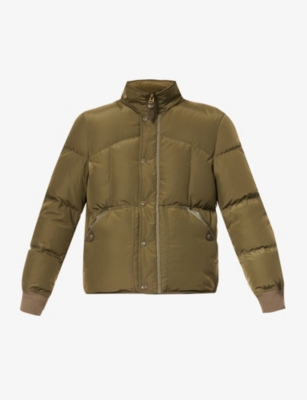 TOM FORD Men's Organic Cotton Peacoat Jacket