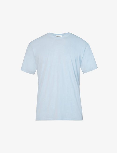 TOM FORD: Brand-embroidered short-sleeved jersey T-shirt